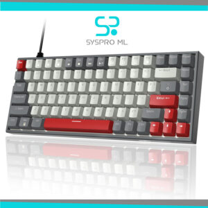 Teclado Mecánico MageGee 75 % con iluminación RGB