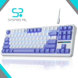 Teclado Mecánico AULA F87 75 % TKL