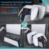 Cargador para controles PS5 DualSense con indicadores LED - Imagen 2