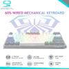 Teclado Mecánico Gamer 60 % AULA con iluminación RGB - Imagen 2
