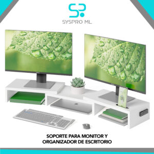 Soporte Doble BONTEC para Monitores.