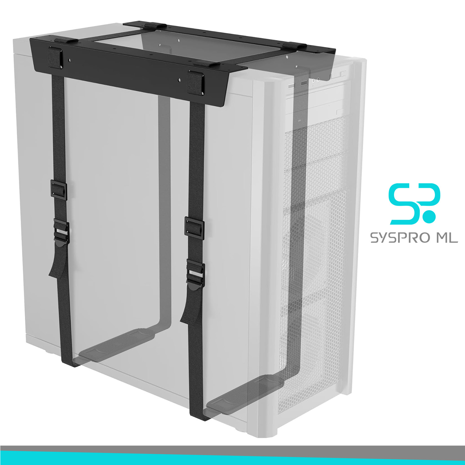 1Home Soporte Ajustable para CPU Bajo Escritorio