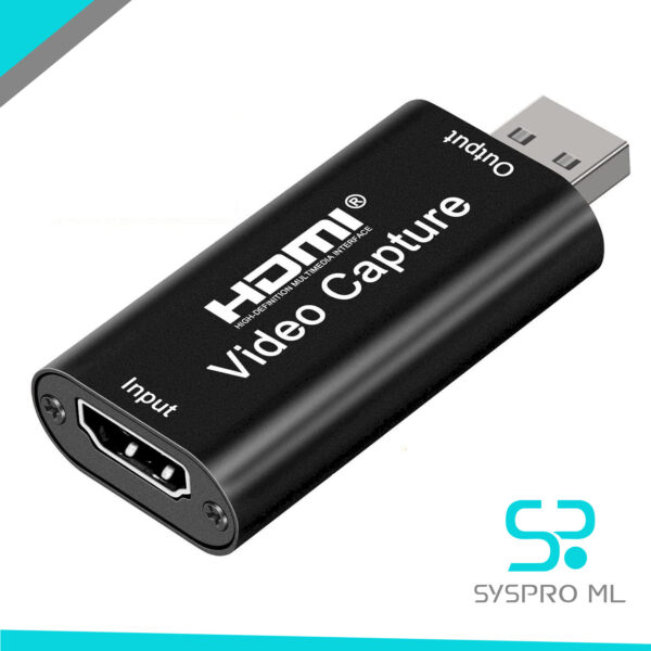 Tarjeta de Captura de Video HDMI a USB AXHDCAP – 4K a 1080P Plug & Play.