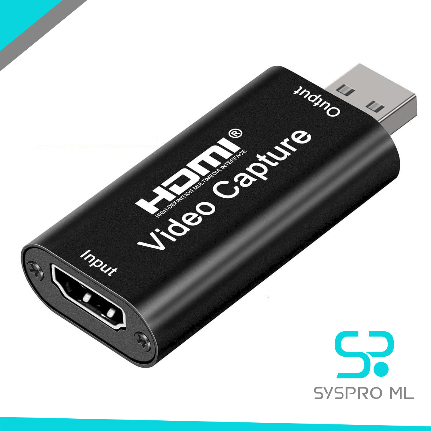 Tarjeta de Captura de Video HDMI a USB AXHDCAP – 4K a 1080P Plug & Play.