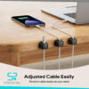 Organizadores Magnéticos de Cables (Pack de 8) - Imagen 3