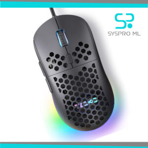 Mouse Gamer ultraligero TMKB Falcon M1SE con diseño de panal.