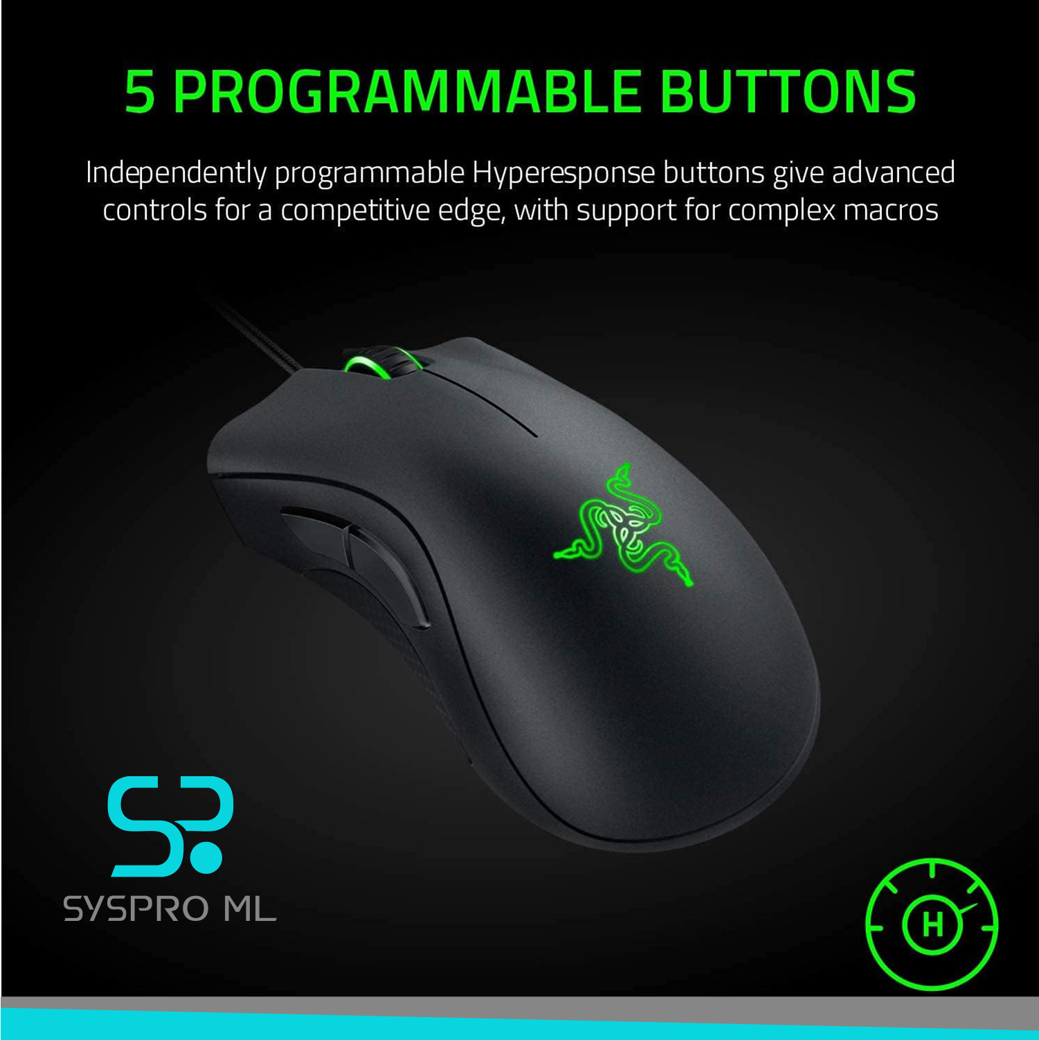Mouse Gamer Razer DeathAdder Essential - Imagen 4