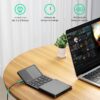 Teclado Bluetooth plegable multi-dispositivo con batería recargable - Imagen 5